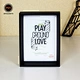 Photo Frame Black